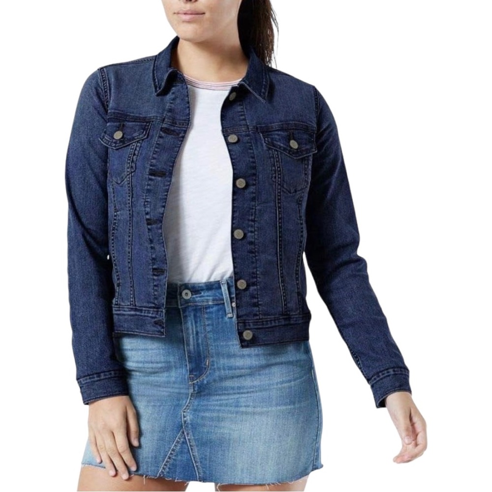 Levi Strauss & Co. Gold Label Women's Original Trucker Jacket Dark Wash Size M